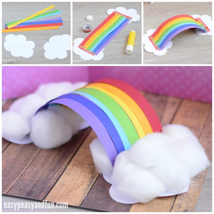 Rainbow Paper Craft for Kids