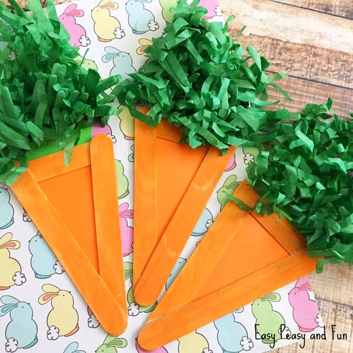 Cute Carrot Craft for Kids
