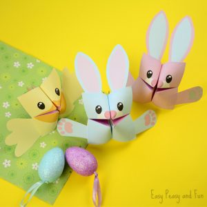 Printable Easter Cootie Catchers