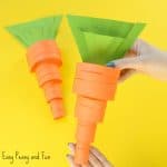 Cute Paper Carrot Craft