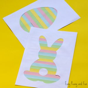 Cute Printable Easter Silhouette