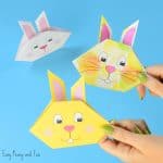Origami Bunny Craft