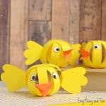 Paper Chick Craft for Kids