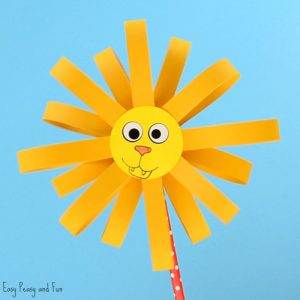 Paper Lion Craft for KIds to Make