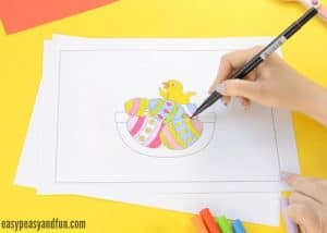 DIY Easter Pop Up Card - Easy Peasy and Fun
