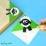 Sheep Corner Bookmark Craft