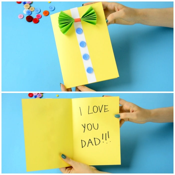 Fun Father's Day Card Craft for Kids