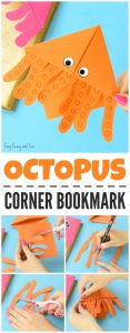 Octopus Corner Bookmarks - Easy Peasy and Fun