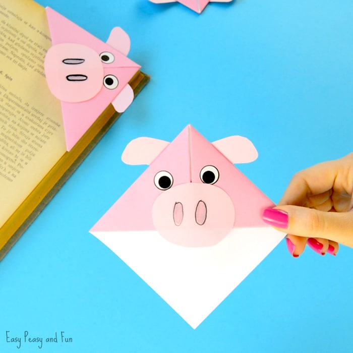 origami corner bookmarks Archives - Easy Peasy and Fun