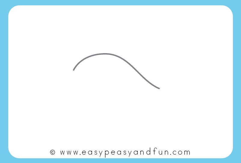 Start by Drawing a Curved Line