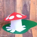 Paper Mushroom Craft for Kids to Make