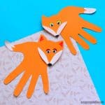 Handprint Fox Craft