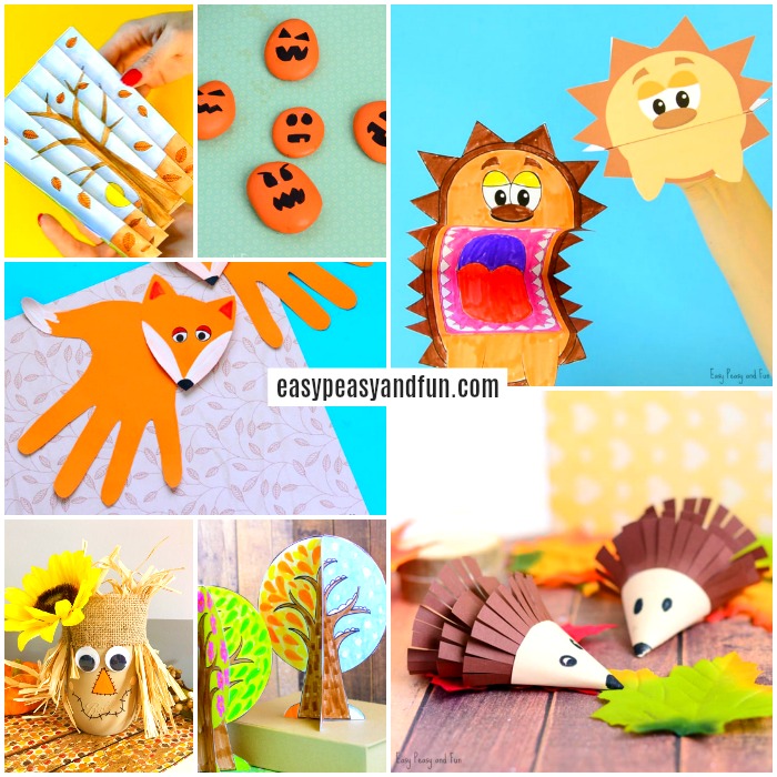 Fun autumn crafts for kids