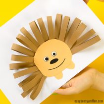Paper Strips Hedgehog
