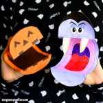 Printable Halloween Puppets - Easy Peasy and Fun