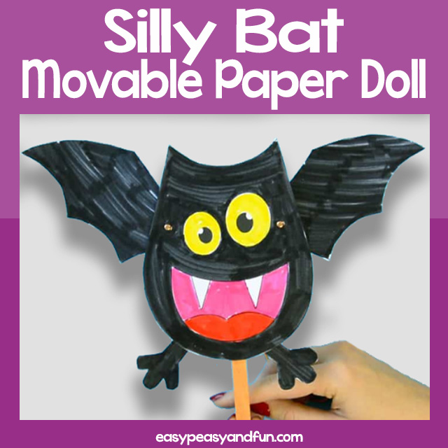 Primitive Bellfry Bat Halloween Doll Paper Pattern #150 