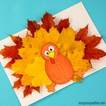 Turkey Leaf Craft Template