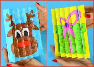 Christmas Agamograph Template for Kids