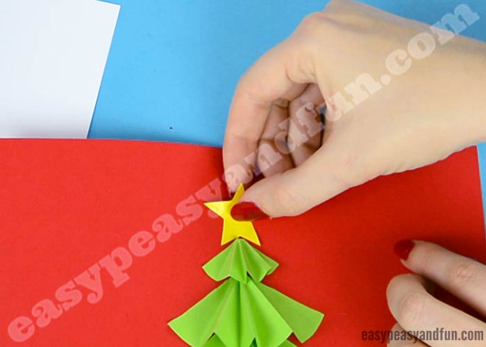 Christmas Tree Pop Up Card Easy Peasy And Fun