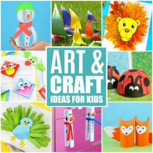 Crafts For Kids - Tons of Art and Craft Ideas for Kids to Make - Easy ...