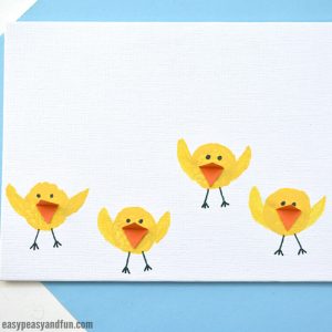 Easter Cork Chicks Craft