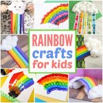 Simple Rainbow Crafts for Kids
