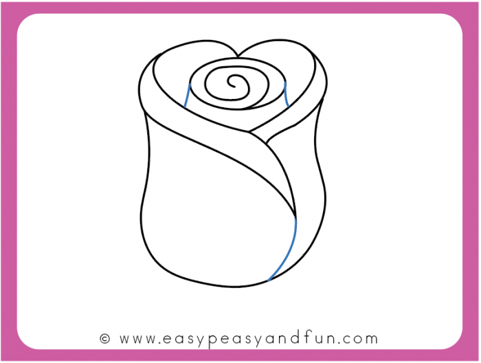 How To Draw A Rose Easy Step By Step For Beginners And Kids