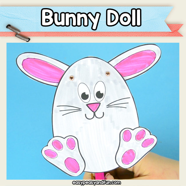 Bunny Doll Template