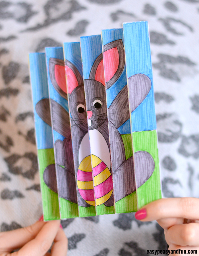 Easter Agamograph Pattern for Kids