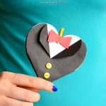 Father's Day Tuxedo Heart Card Idea