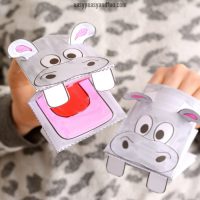 Printable Shark Puppet - Easy Peasy and Fun