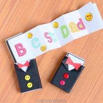 Tuxedo Matchbox Crafts - Father's Day Crafts for Kids