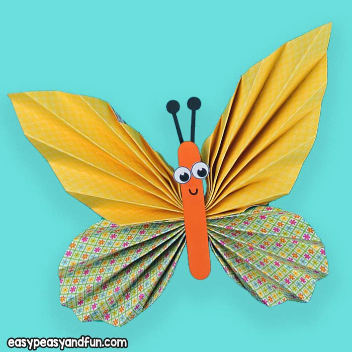 Yellow Paper Butterfly