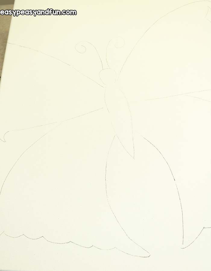 draw butterflies