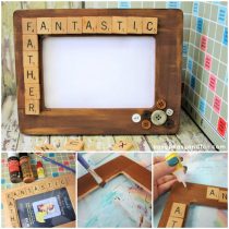 Father’s Day Scrabble Tile Frame