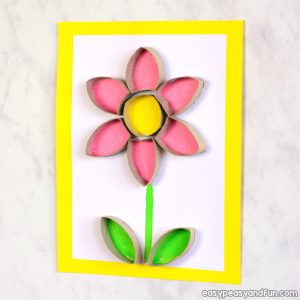Flower Toilet Paper Roll Craft