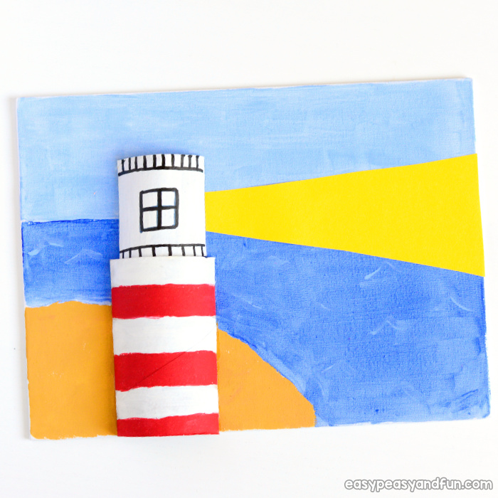 lighthouse art for kids