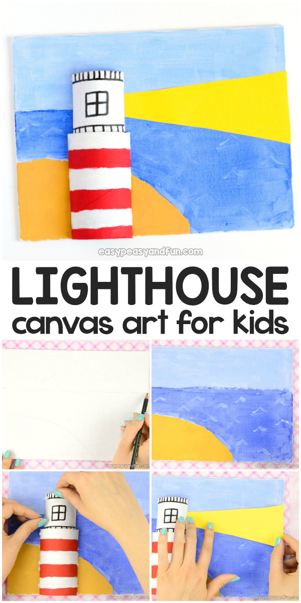 Lighthouse Art for Kids