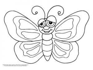 Butterfly Coloring Pages - Free Printable - from Cute to Realistic ...