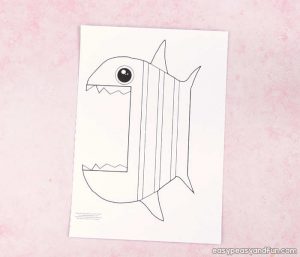 Surprise Big Mouth Fish Printable - Easy Peasy and Fun