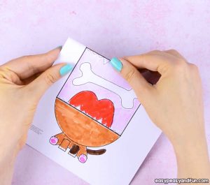 Surprise Big Mouth Dog Printable - Easy Peasy and Fun