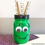 Frankenstein Mason Jar Craft