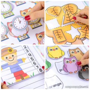 Printable Fall Quiet Book for Kids