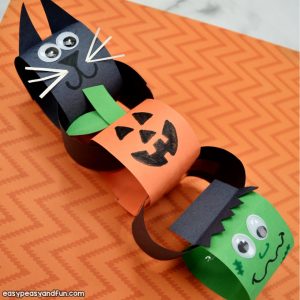 Halloween Paper Chain Craft