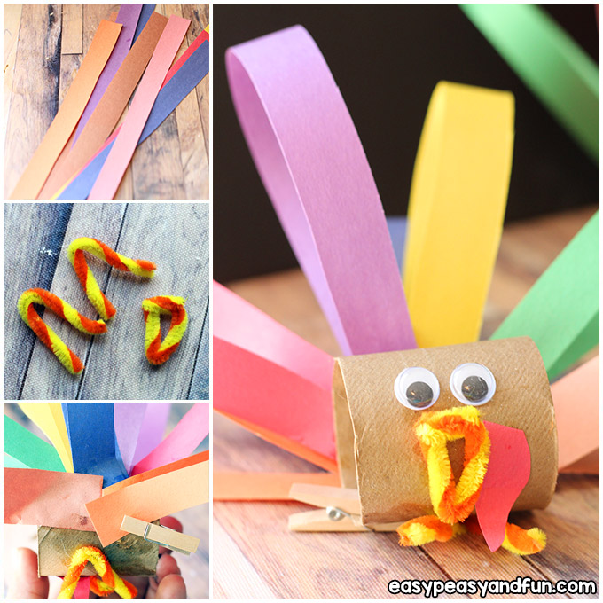 TP Roll Turkey Craft for Kids