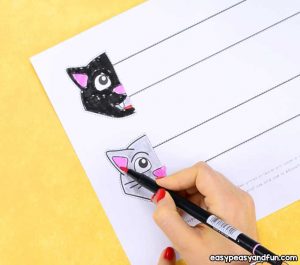 Halloween Bracelets for Kids - Printable Paper Bracelets - Easy Peasy ...