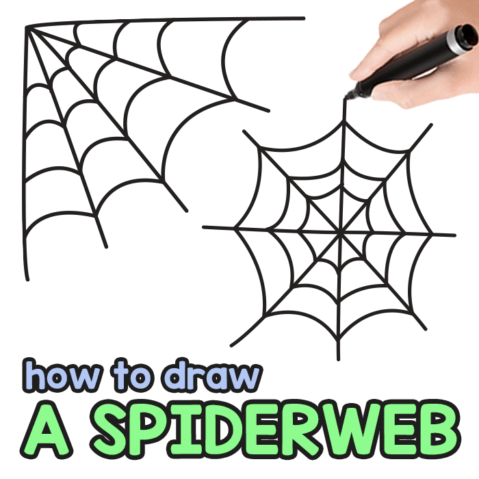 Spiderweb Directed Drawing Guide