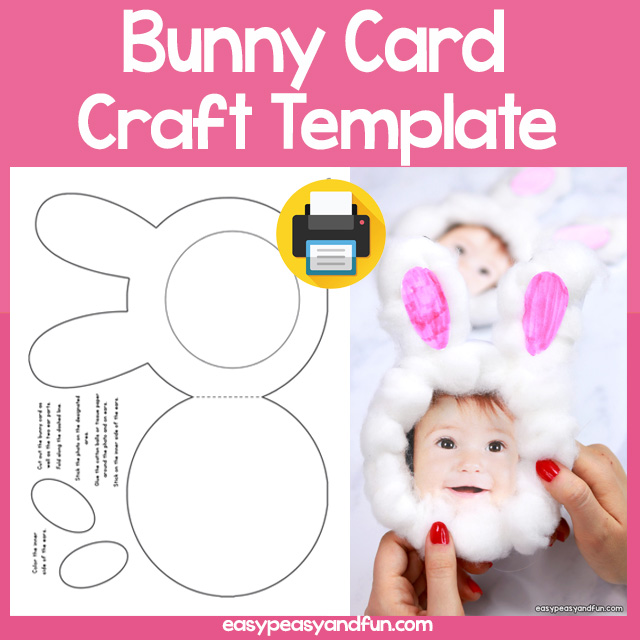Bunny Card Template
