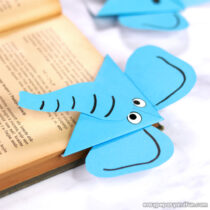 Elephant Corner Bookmark