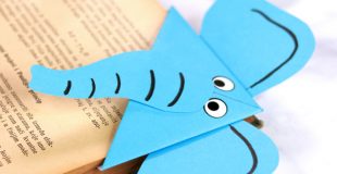 Elephant Corner Bookmark